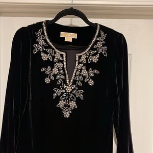 Michael Kors Women's Black and Silver Size S